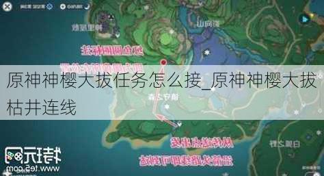 原神神樱大拔任务怎么接_原神神樱大拔枯井连线