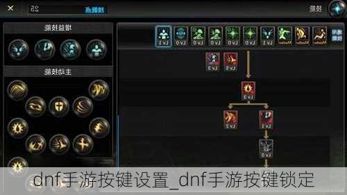 dnf手游按键设置_dnf手游按键锁定