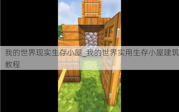 我的世界现实生存小屋_我的世界实用生存小屋建筑教程