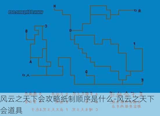 风云之天下会攻略纸制顺序是什么-风云之天下会道具