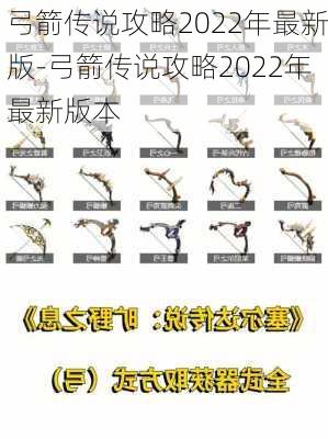 弓箭传说攻略2022年最新版-弓箭传说攻略2022年最新版本