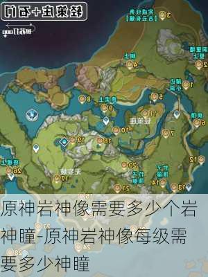 原神岩神像需要多少个岩神瞳-原神岩神像每级需要多少神瞳