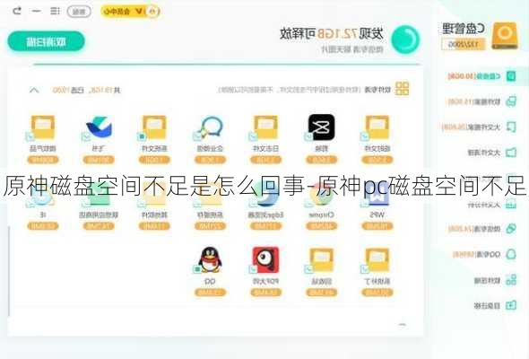 原神磁盘空间不足是怎么回事-原神pc磁盘空间不足