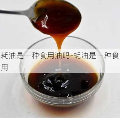 耗油是一种食用油吗-蚝油是一种食用