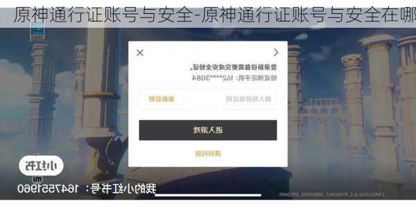 原神通行证账号与安全-原神通行证账号与安全在哪
